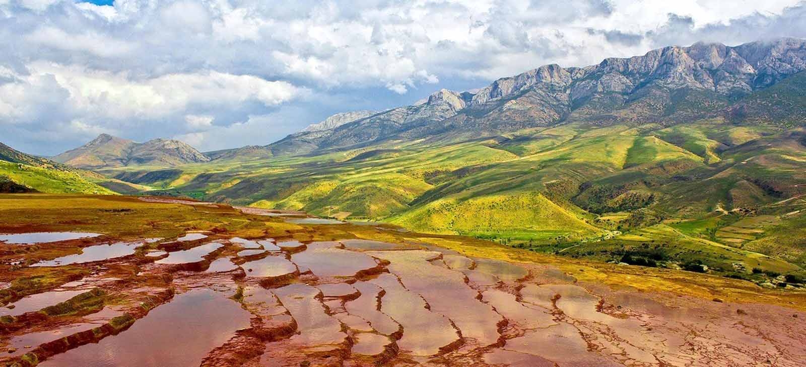 Geological Trip to Colorful Springs of Iran