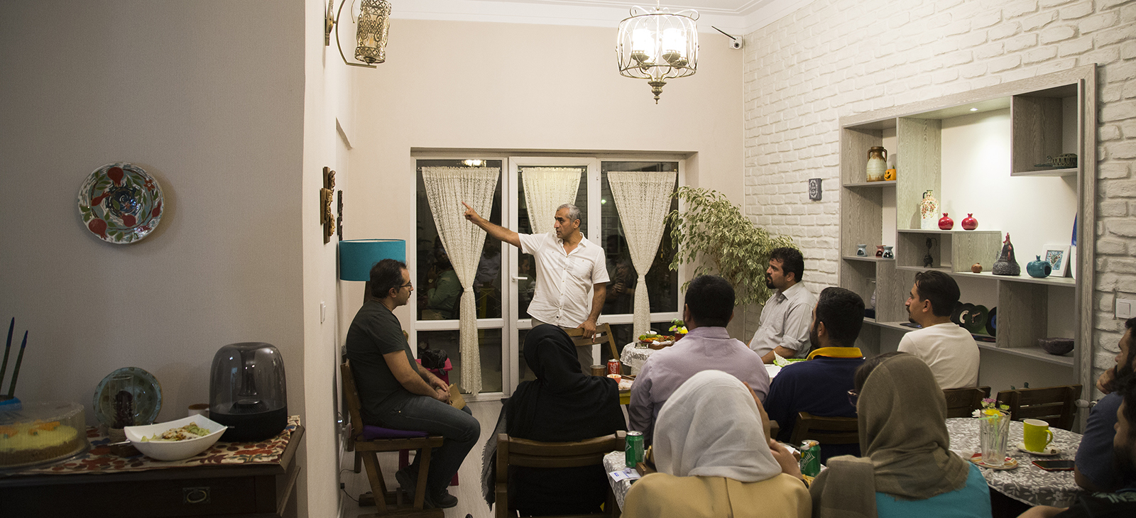 آرش نورآقایی در خانه فرهنگی آنسو